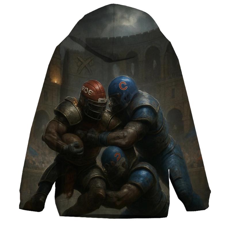 Stadium Of Echoes Braves And Cubs Clash premium hoodies