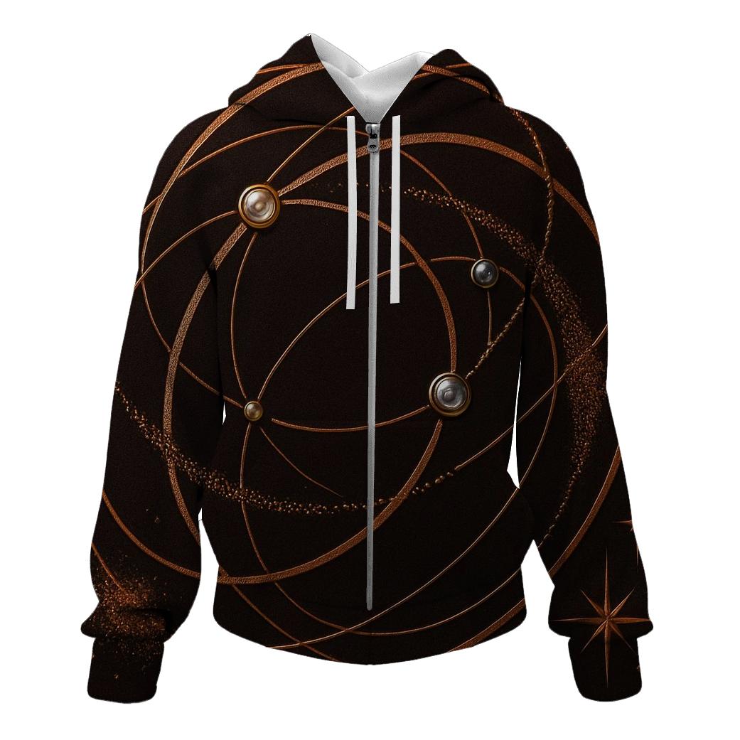 Copper Stardust Orbit hoodie styles