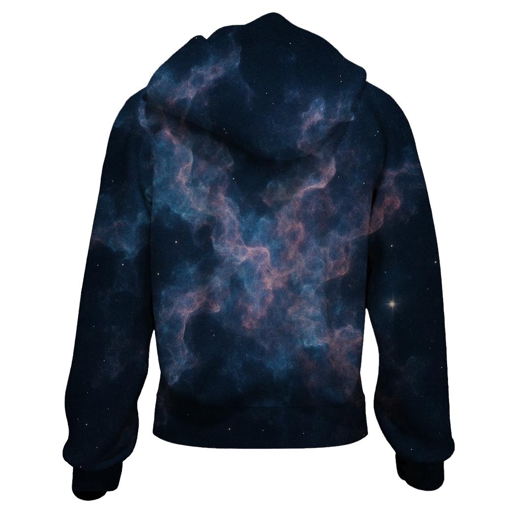 Nebula Filament Tangle premium hoodies
