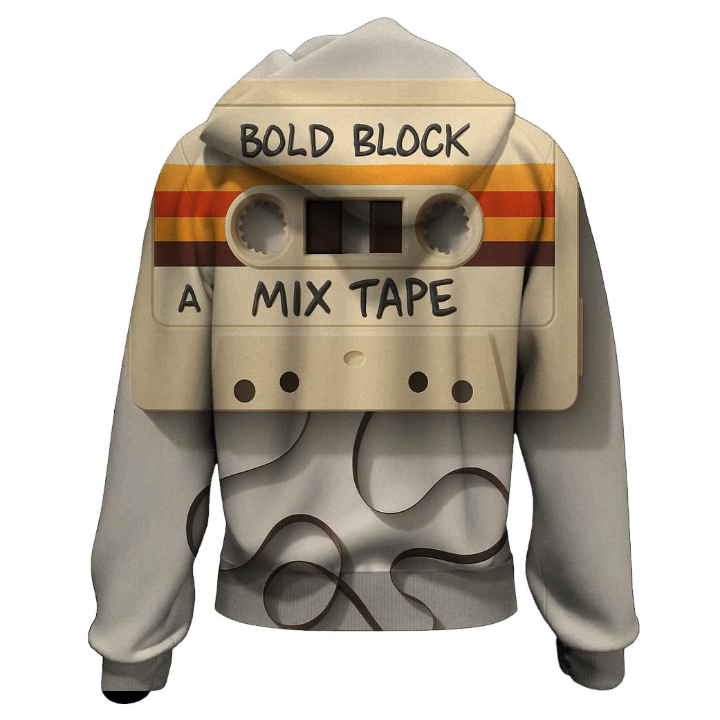 Vintage Cassette Mix Tape hoodie designs