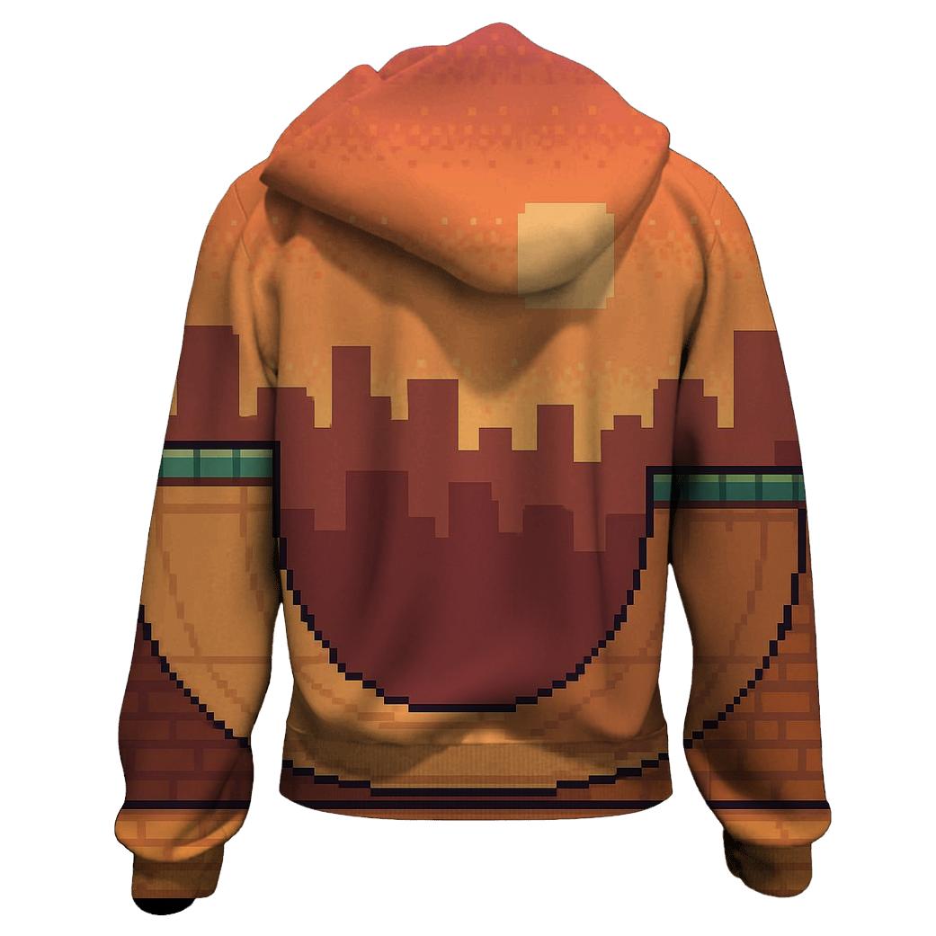 Pixel Skate Ramp Horizon hoodie styles