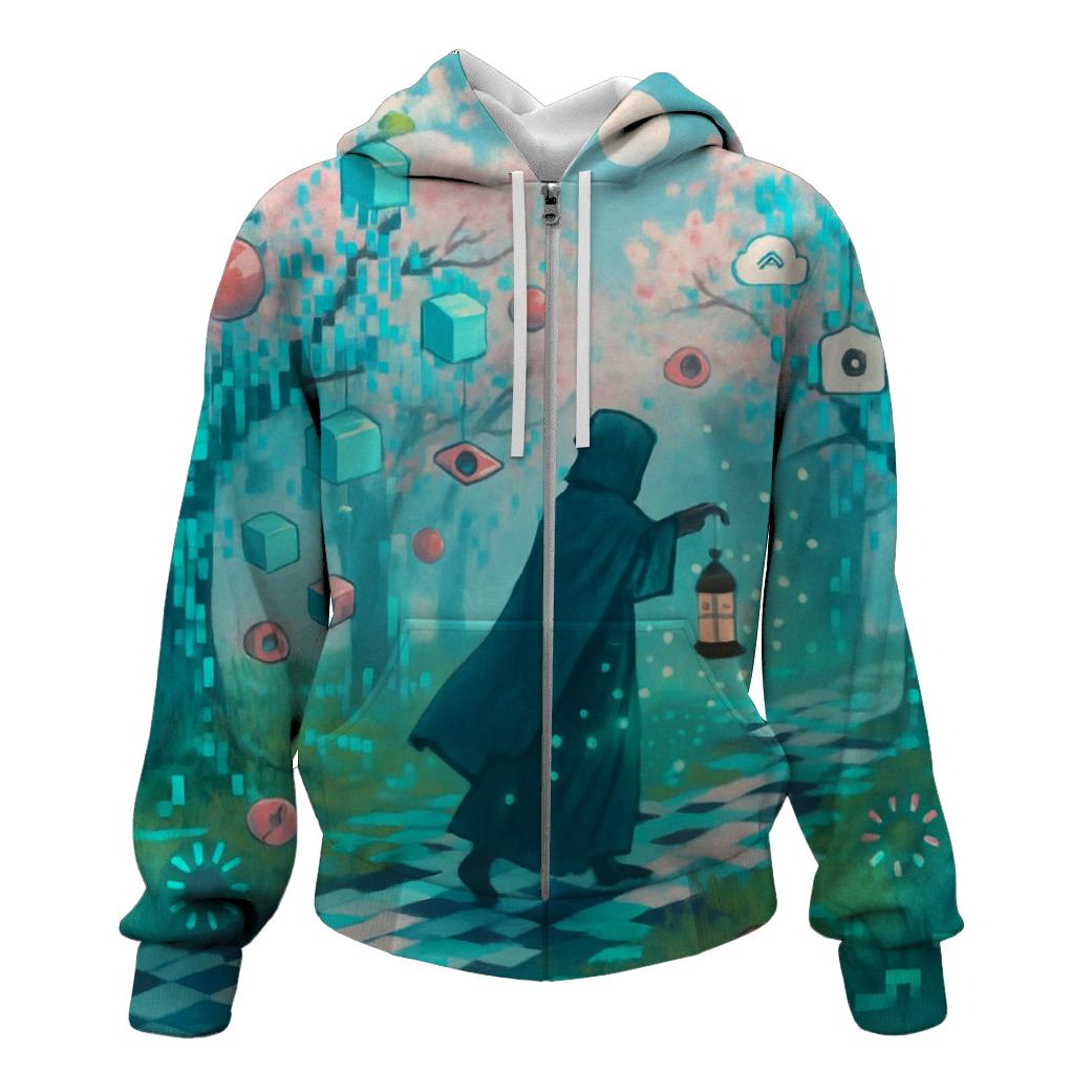 Glitch Orchard Dreamwalker pullover hoodies