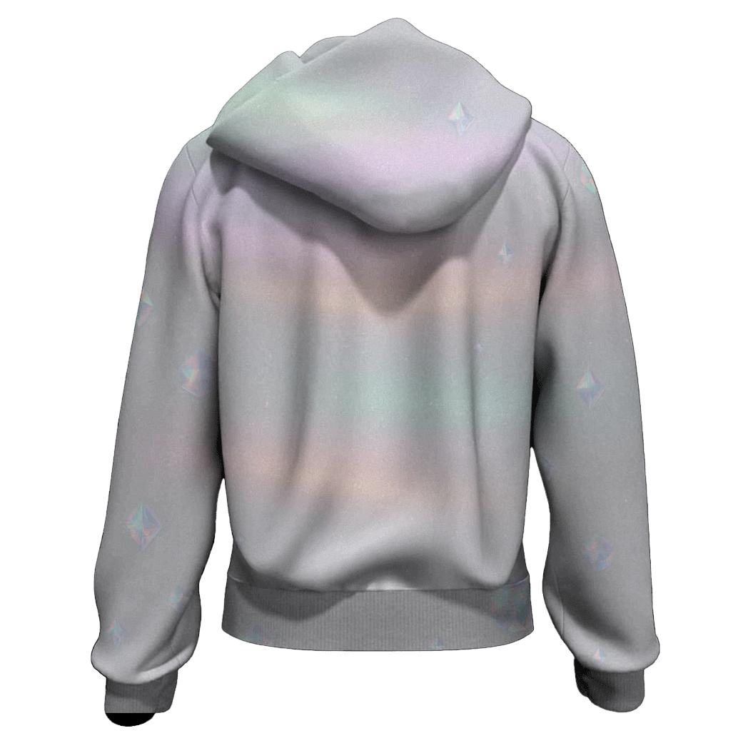 Pastel Aurora Gem Veil hoodie designs