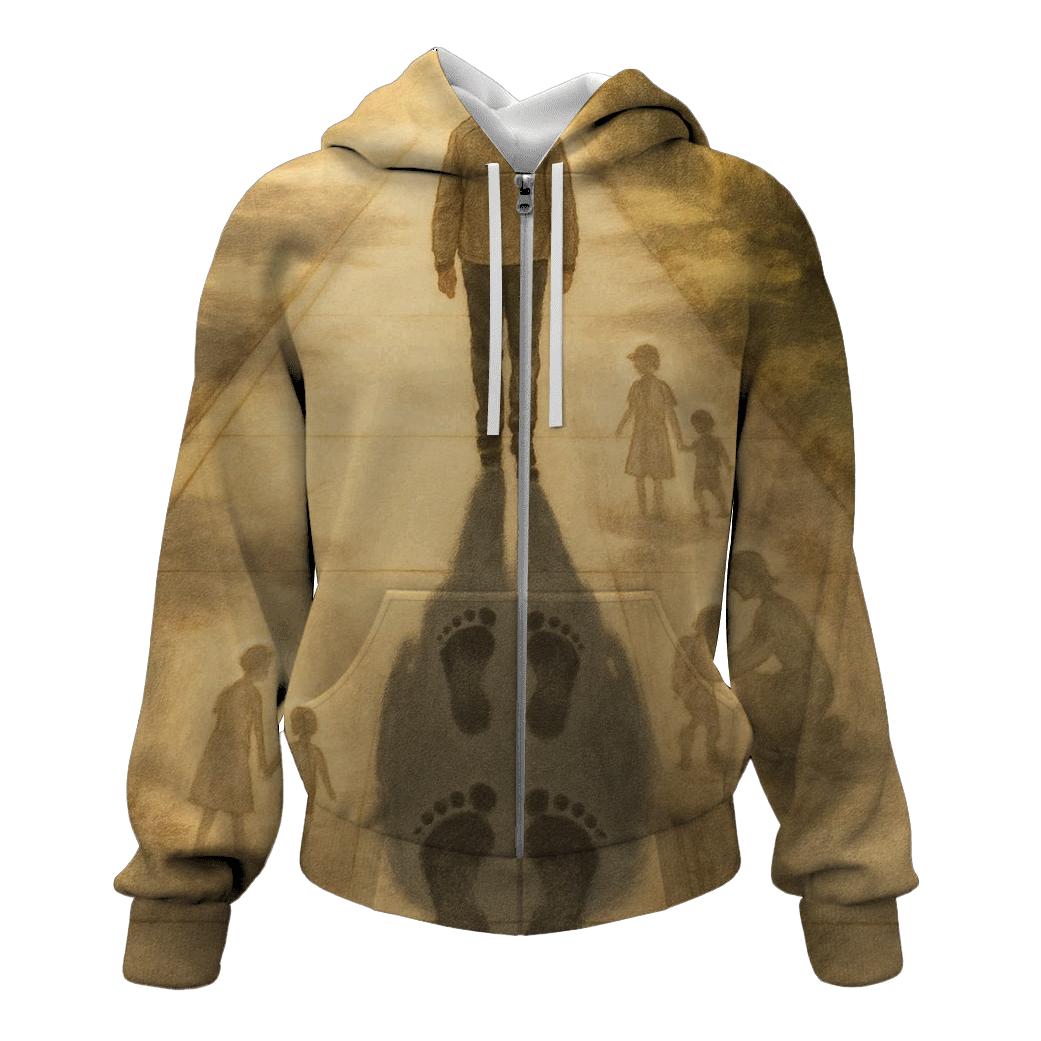Footsteps Woven Into Your Shadow hoodie designs
