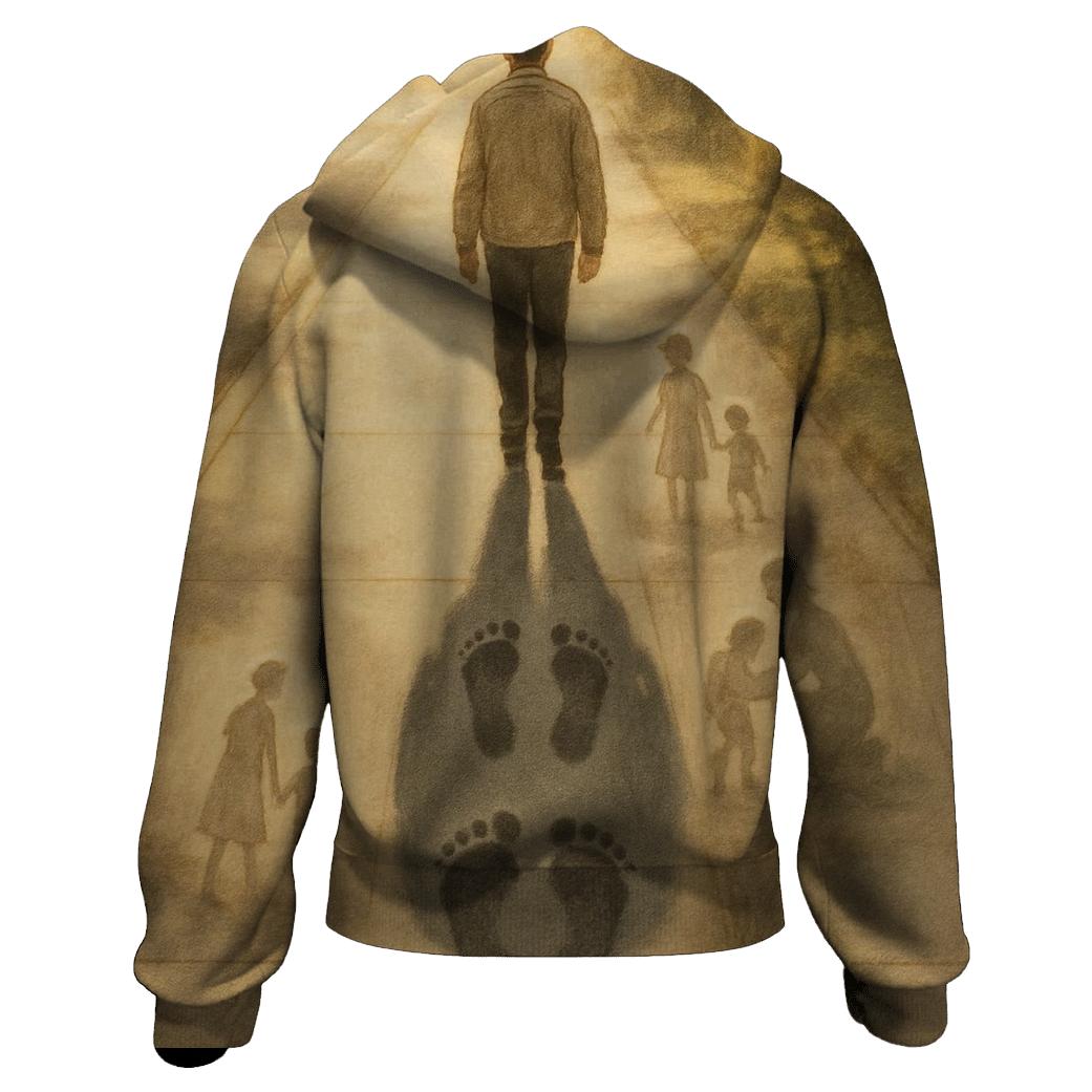 Footsteps Woven Into Your Shadow hoodie designs
