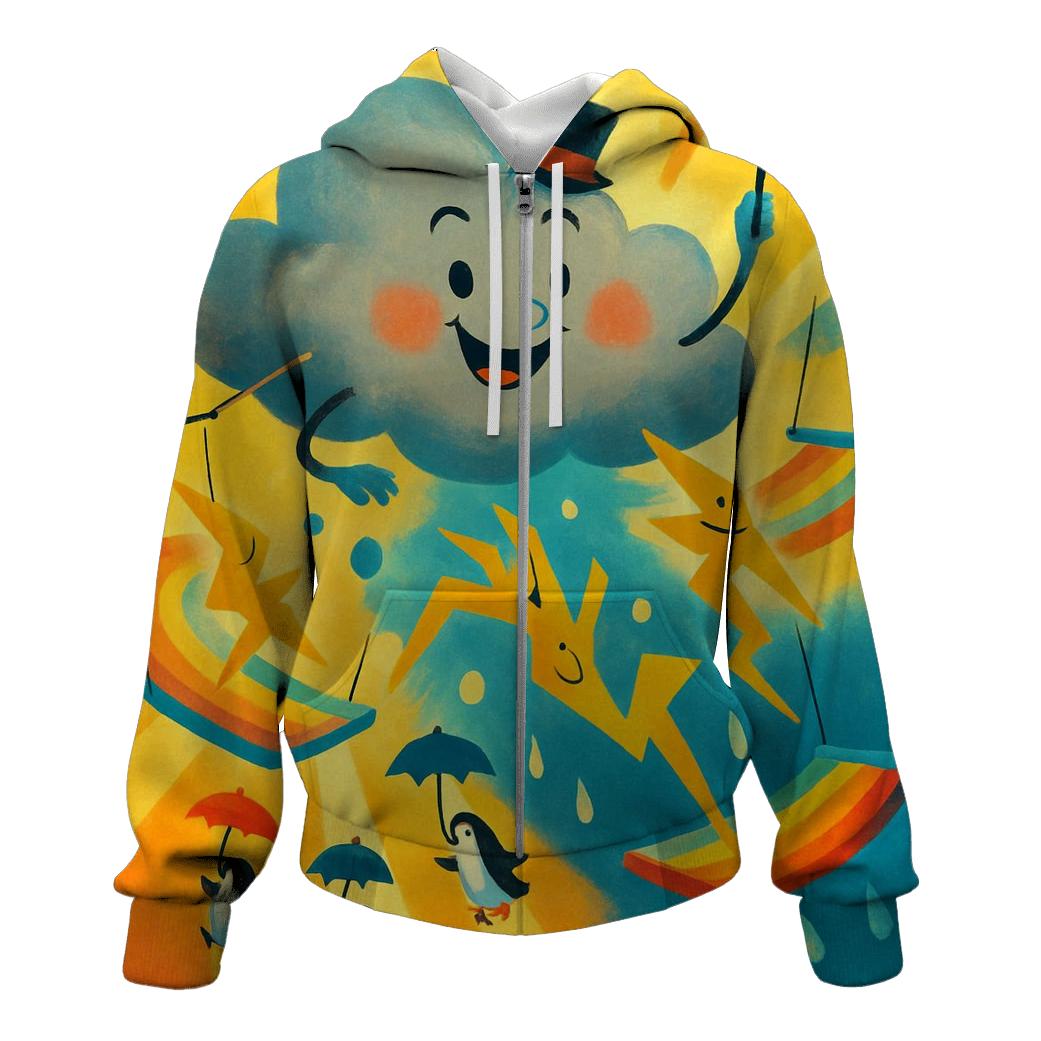 Laughing Thundercloud Circus custom hoodies