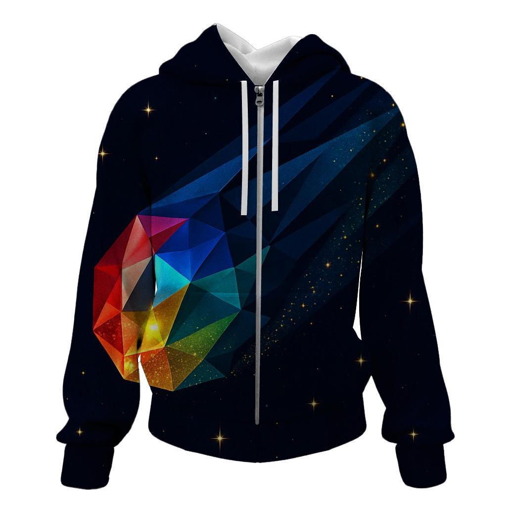 Jewel Comet Facet Trail heavyweight hoodies