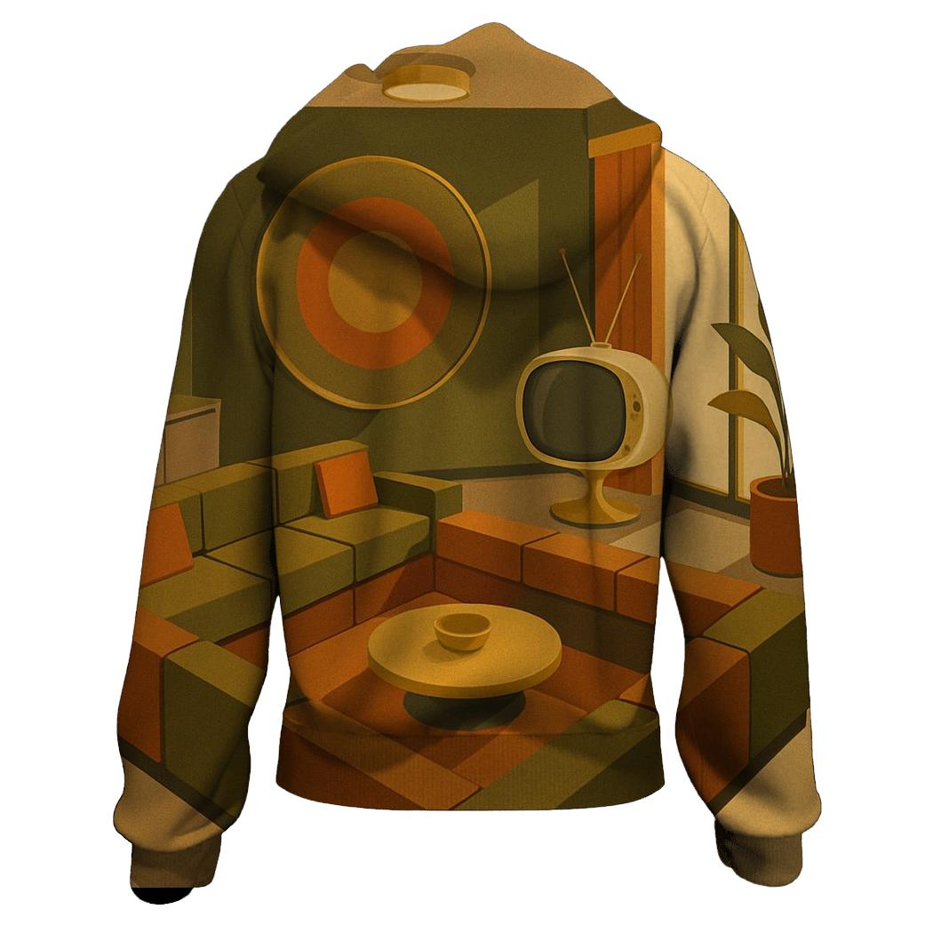 Space Age Living Room Lounge heavyweight hoodies