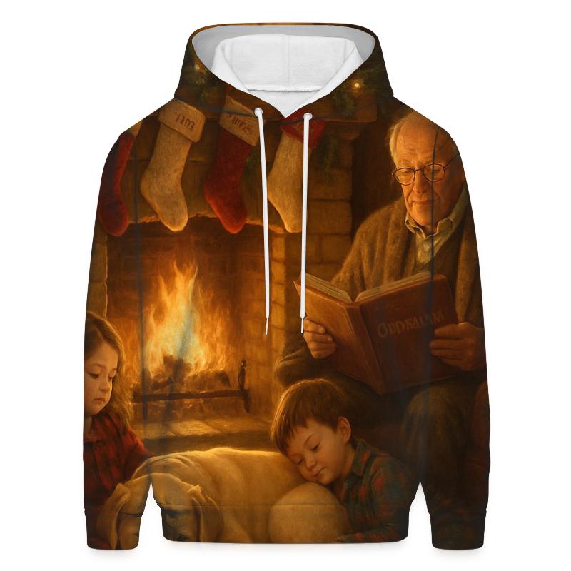 Fireside Storytime Before Christmas hoodie designs