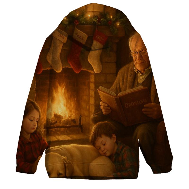 Fireside Storytime Before Christmas hoodie designs
