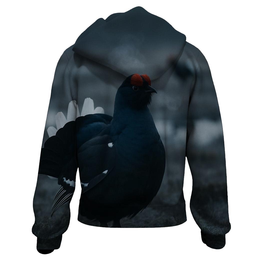 Bog Mirror Black Grouse Lek premium hoodies