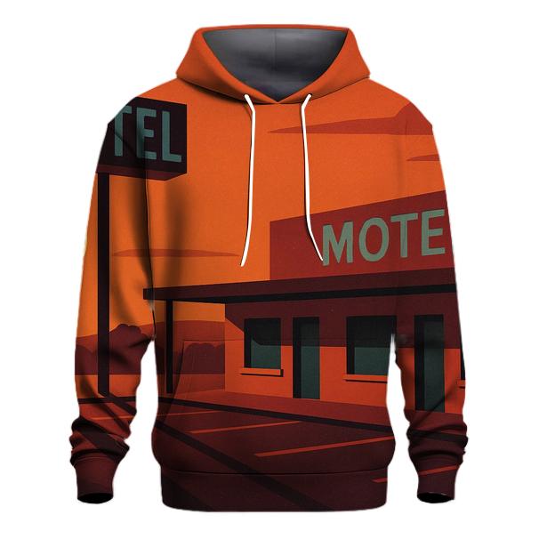 Sunset Motel Neon Dreams pullover hoodies