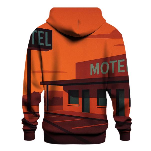 Sunset Motel Neon Dreams pullover hoodies