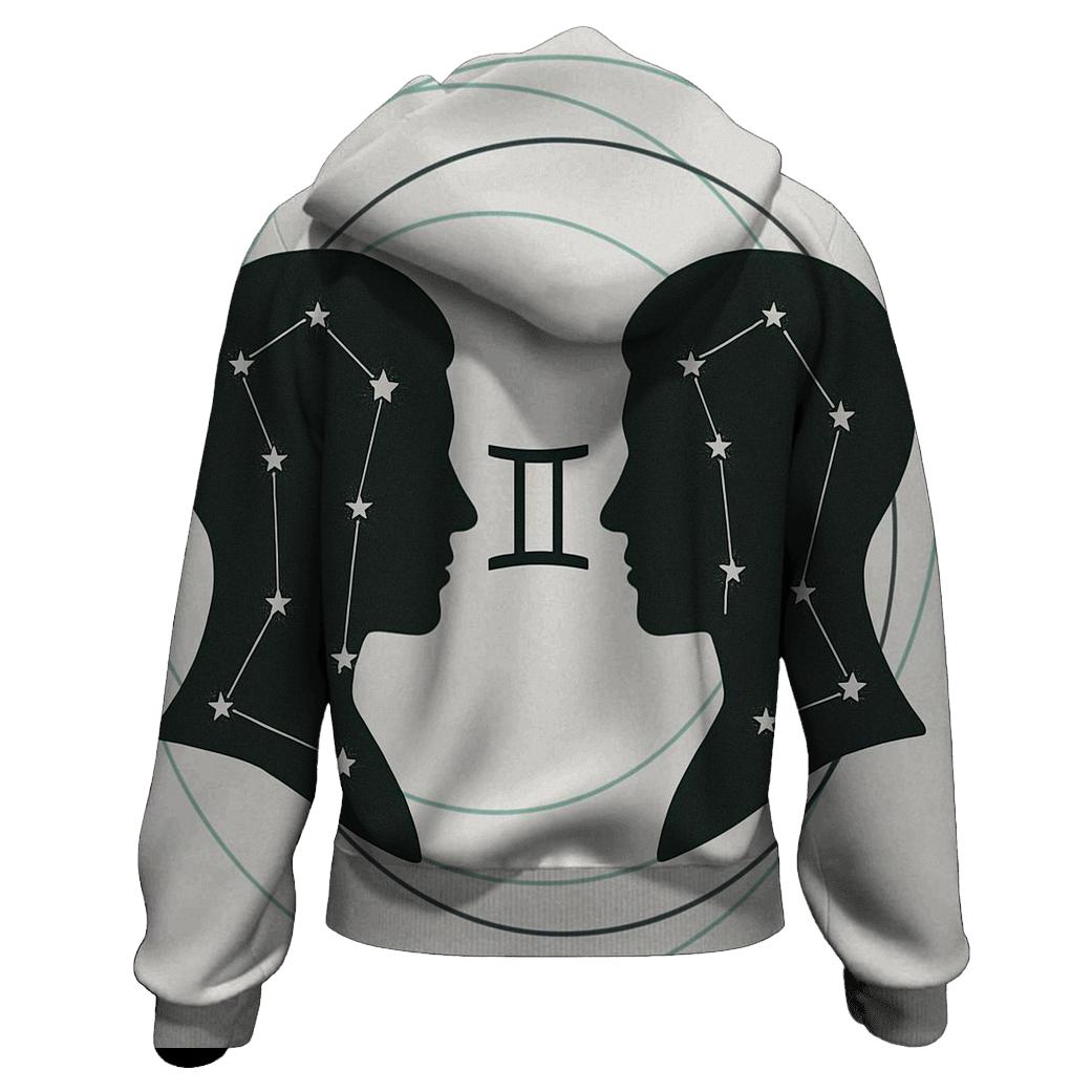 Gemini Twin Orbit Diagram designer hoodies