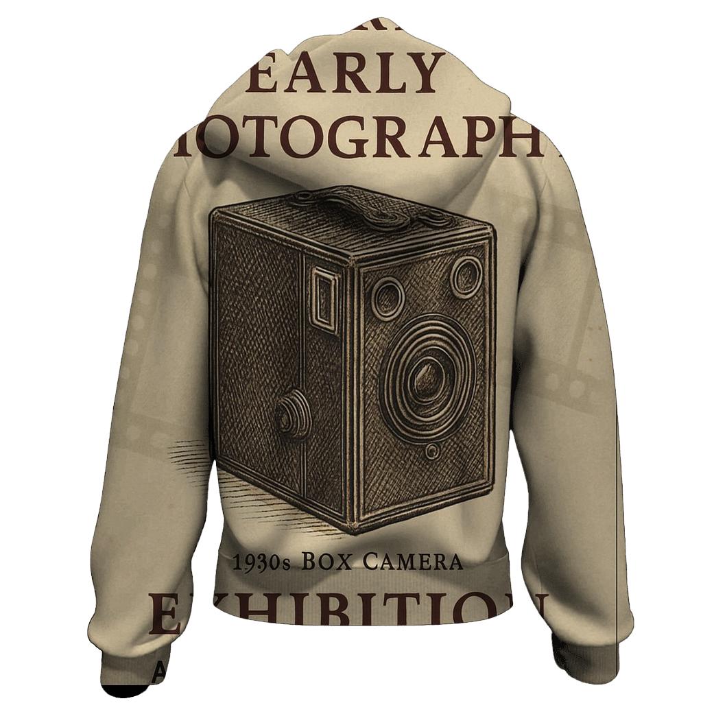 Antique Camera Club Exhibition Poster graphic hoodies