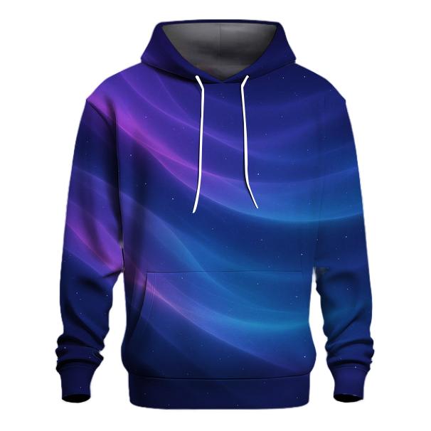 Nebula Silk Cascade embroidered hoodies