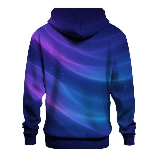Nebula Silk Cascade embroidered hoodies