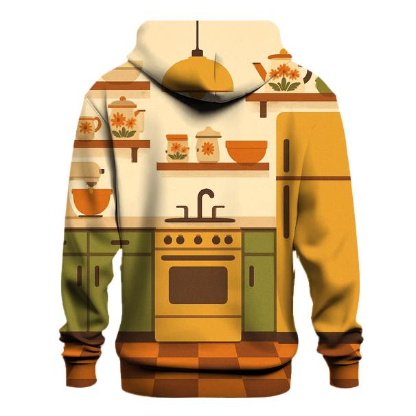 Groovy Kitchen Checkerboard premium hoodies