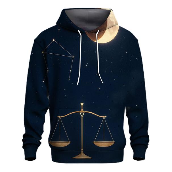 Luminous Libra Eclipse Scales designer hoodies