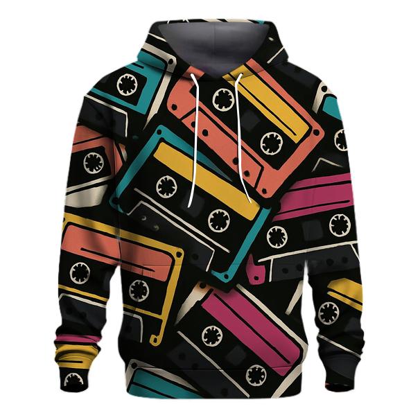 Analog Cassette Mosaic hoodies fashion