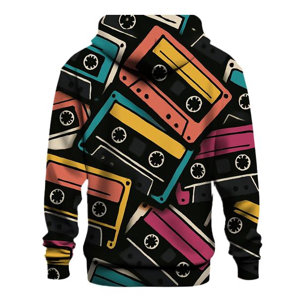 Analog Cassette Mosaic hoodies fashion