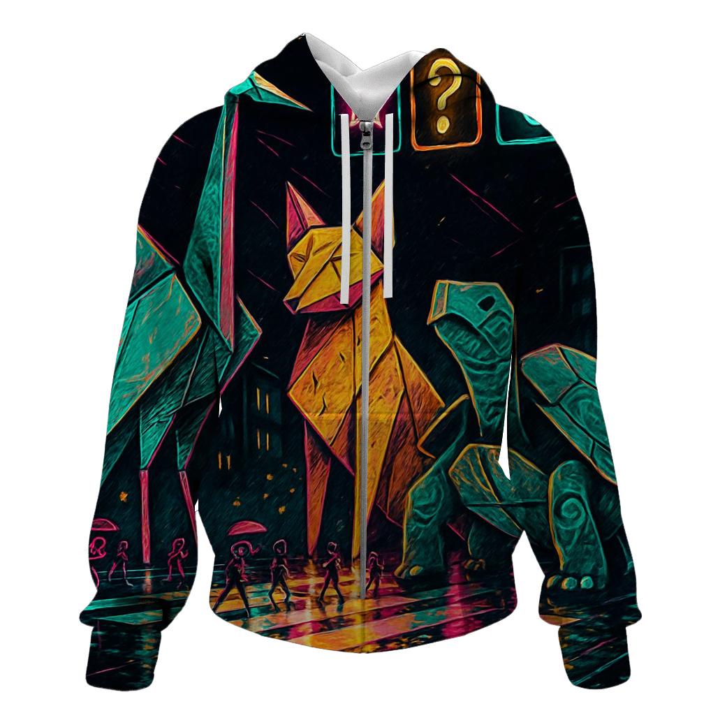 Origami Guardians Of The Crosswalk hoodies fashion