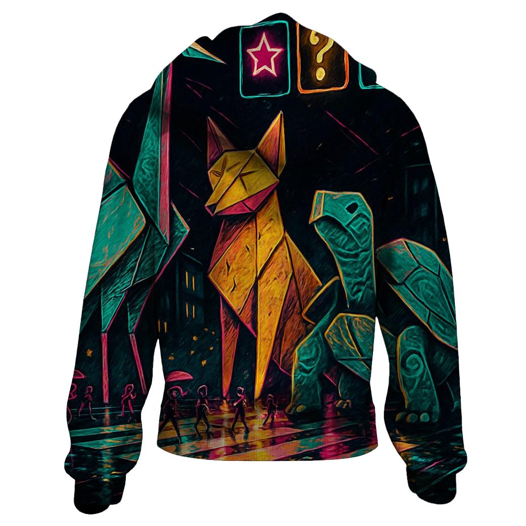 Origami Guardians Of The Crosswalk hoodies fashion