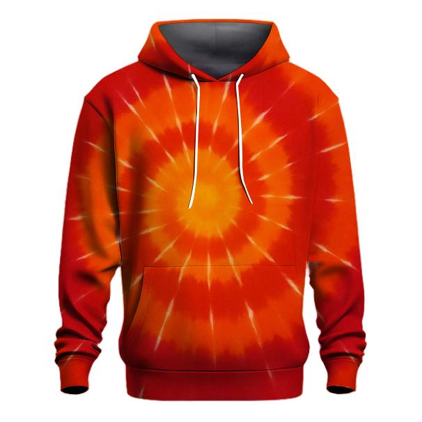 Solar Flare Spiral Burst hoodies fashion