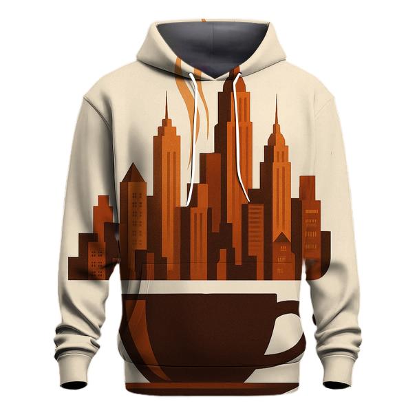Copper Steam Skyline premium hoodies