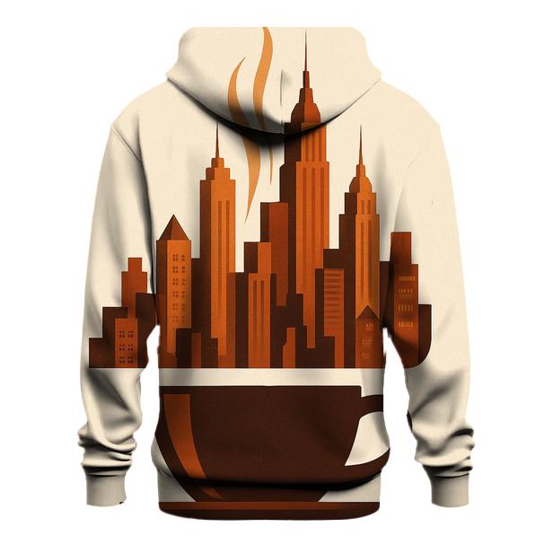 Copper Steam Skyline premium hoodies