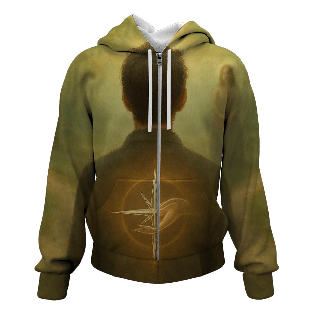 Her Love The Compass You Did Not Know You Carried embroidered hoodies