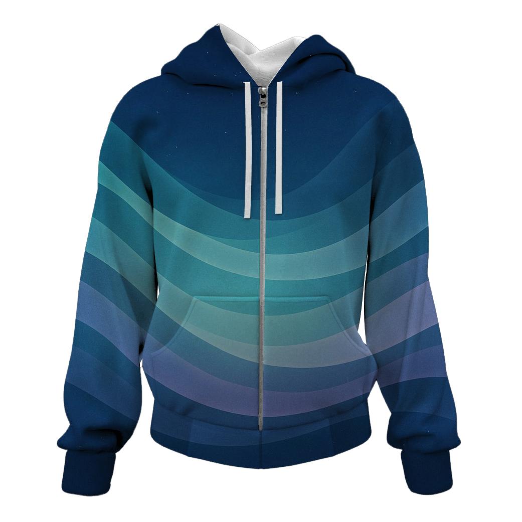 Breathwave Aurora custom hoodies
