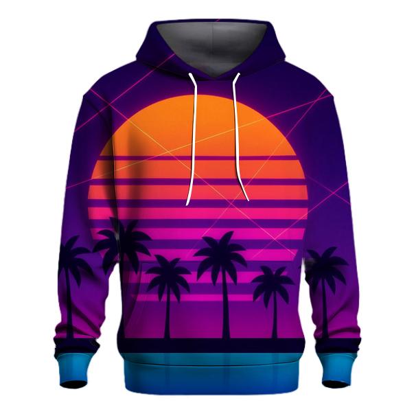 Laser Palm Mirage premium hoodies