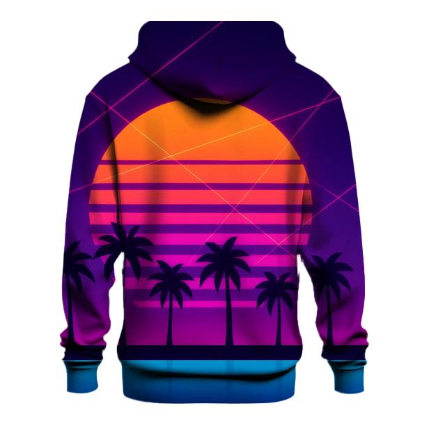 Laser Palm Mirage premium hoodies