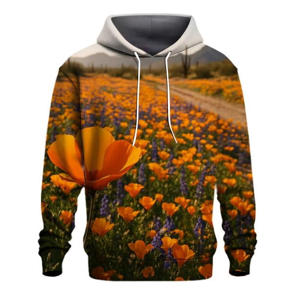 Desert Bloom After Rare Rain hoodie designs