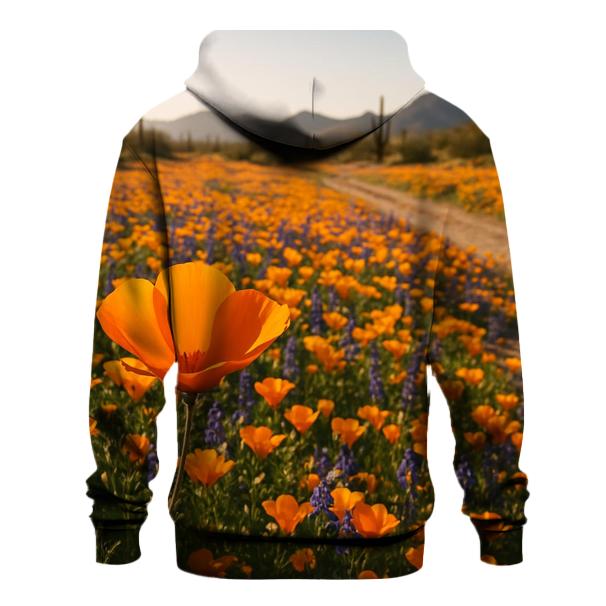 Desert Bloom After Rare Rain hoodie designs