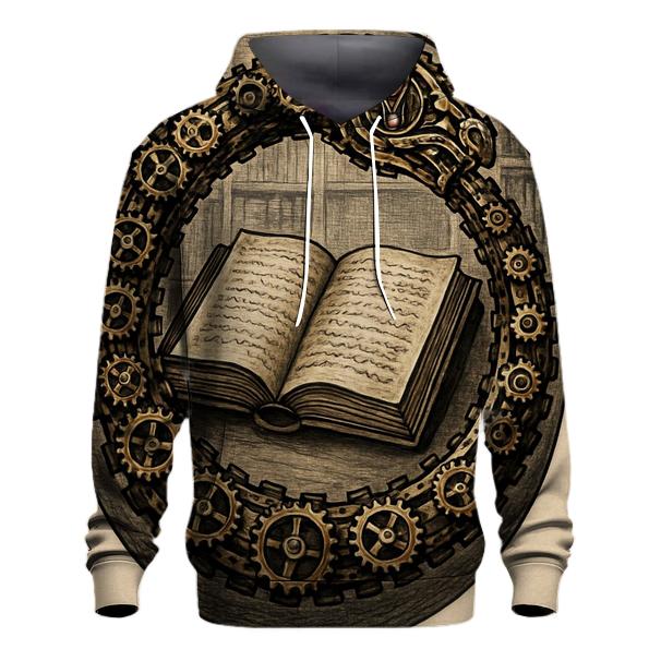 Clockwork Library Ouroboros heavyweight hoodies