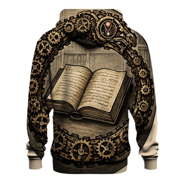 Clockwork Library Ouroboros heavyweight hoodies