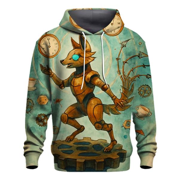 Chaotic Clockwork Menagerie graphic hoodies