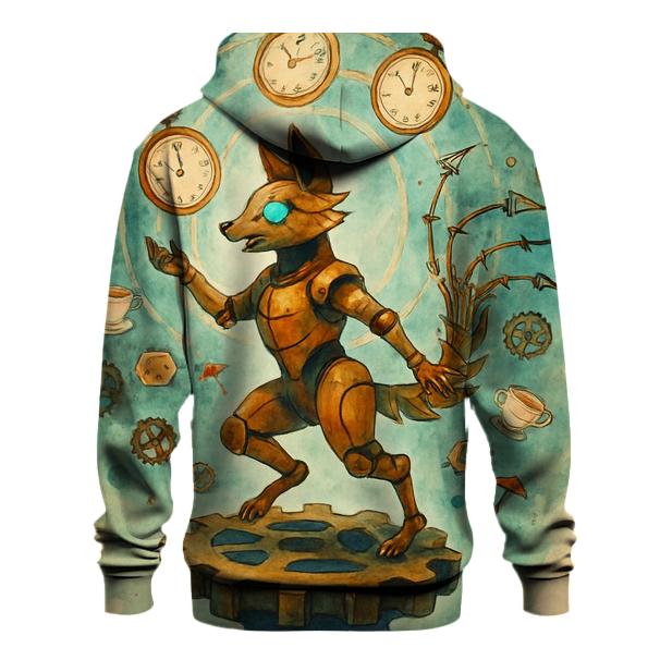 Chaotic Clockwork Menagerie graphic hoodies