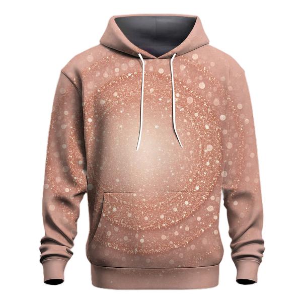 Rose Quartz Glam Halo pullover hoodies