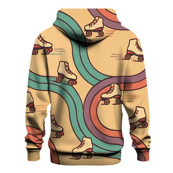 Funky Roller Rink Vibes lightweight hoodies