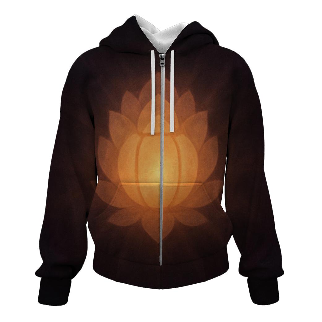 Inner Lantern Bloom premium hoodies