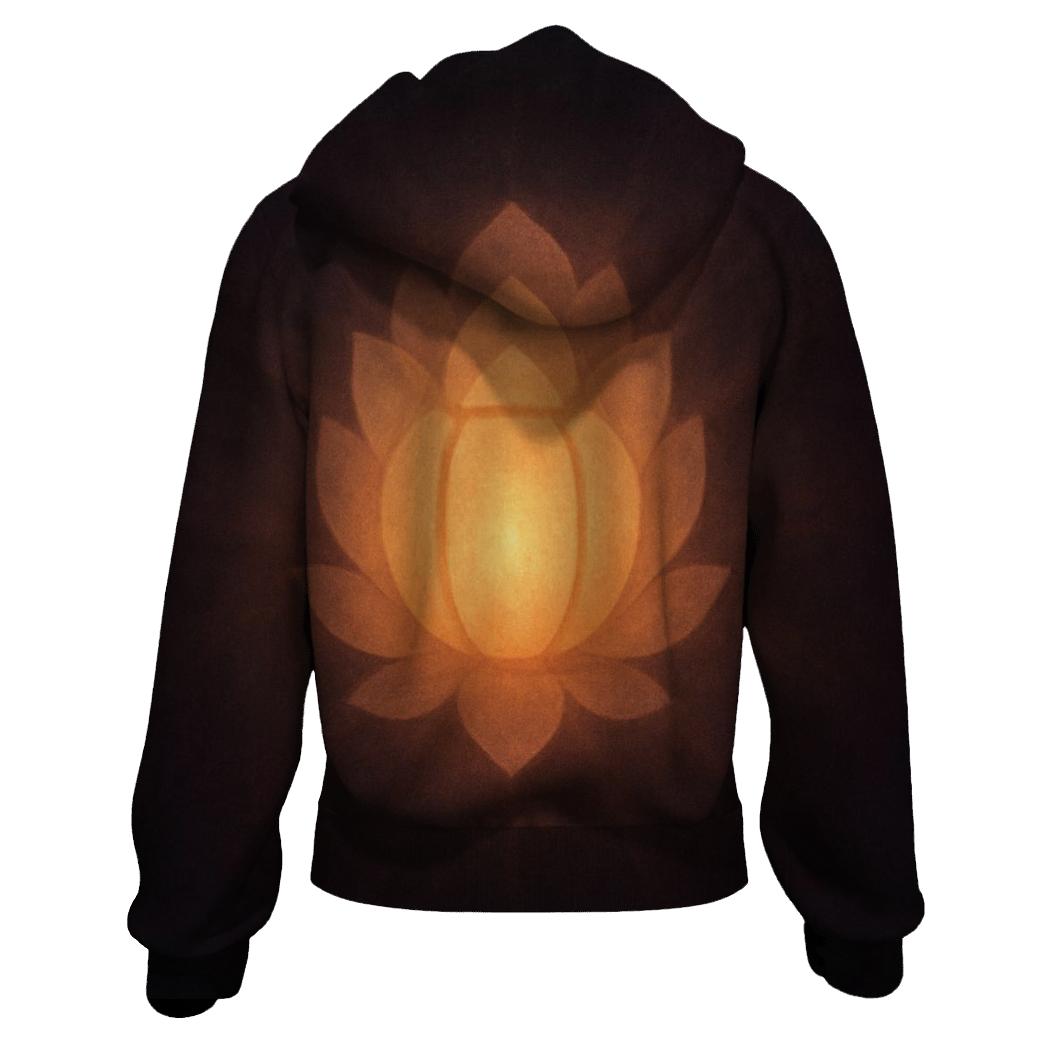 Inner Lantern Bloom premium hoodies
