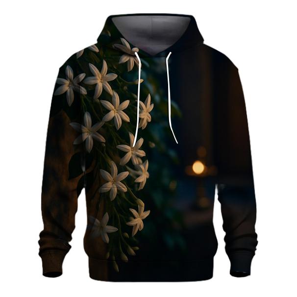 Night Fragrant Jasmine Courtyard heavyweight hoodies