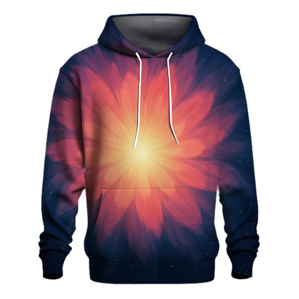 Stellar Tide Bloom embroidered hoodies