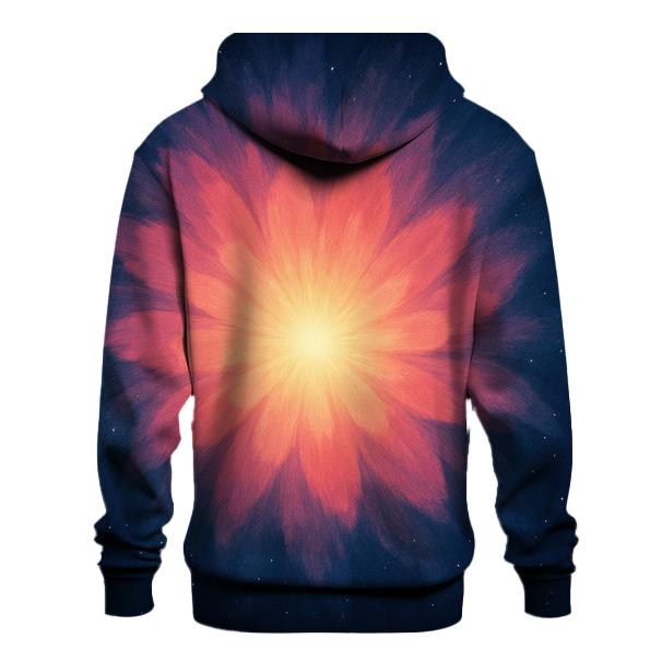 Stellar Tide Bloom embroidered hoodies