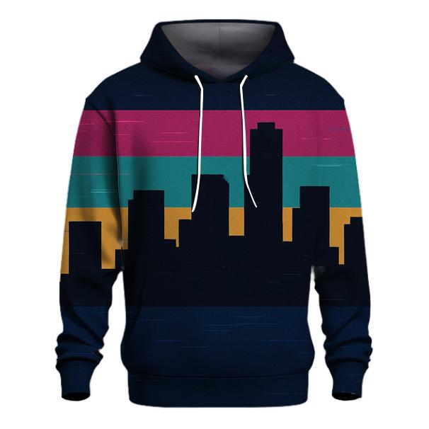 VHS Sunset City Bands lightweight hoodies