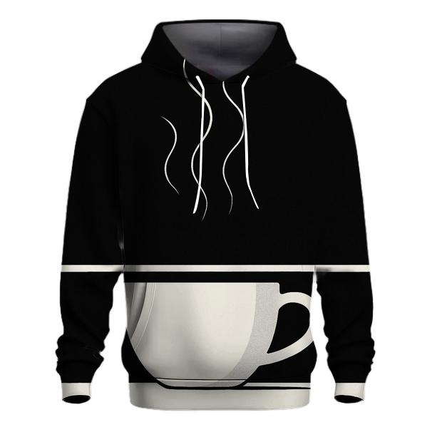 Minimal Crema Horizon pullover hoodies