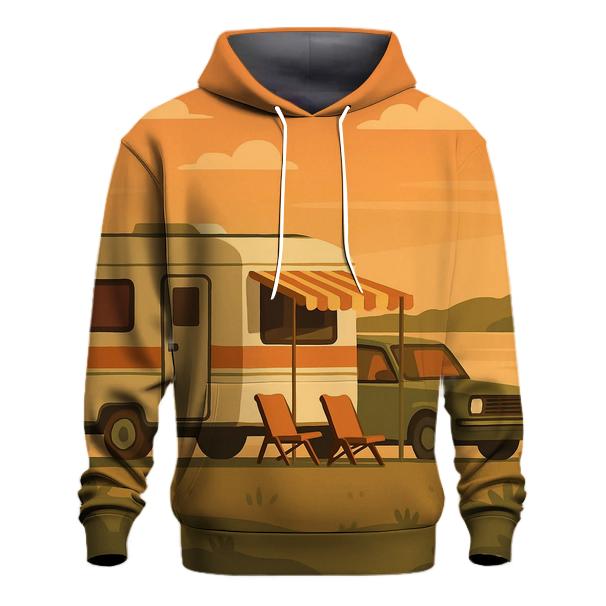 Seventies Road Trip Caravan heavyweight hoodies